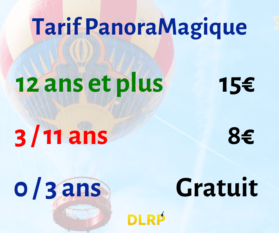 PanoraMagique : Disneyland Paris à 100 mètres d&rsquo;altitude, DLRP