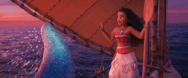 Moana GIF moana 40280288 600 250