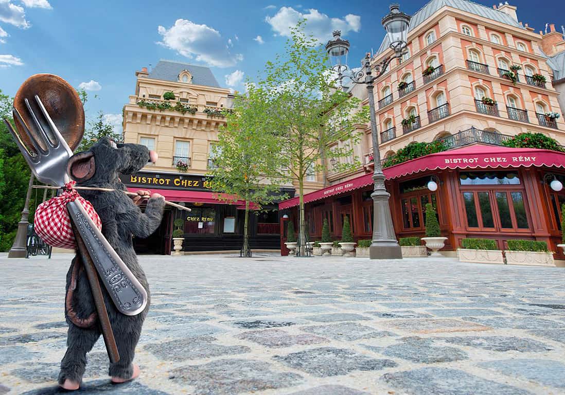 Ratatouille on a teste la nouvelle attraction Disney