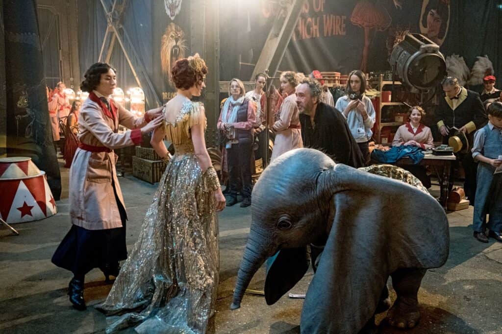 Dumbo sur un plateau