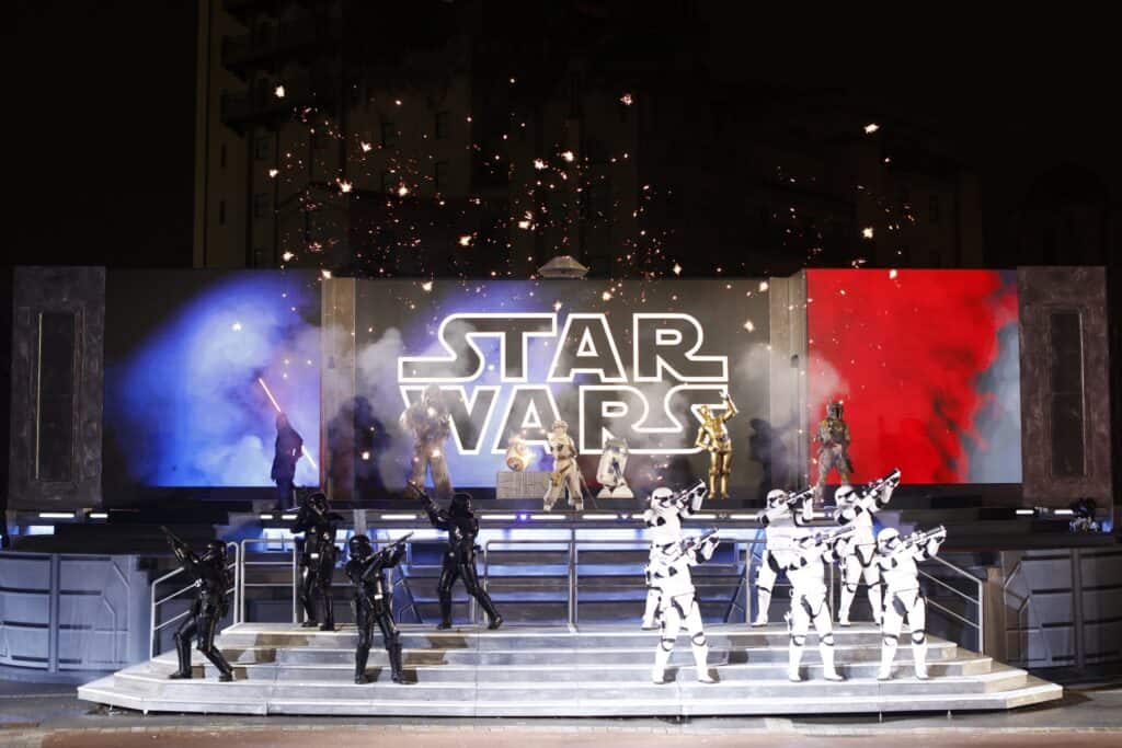 Star Wars Galactic celebration General rehearsal