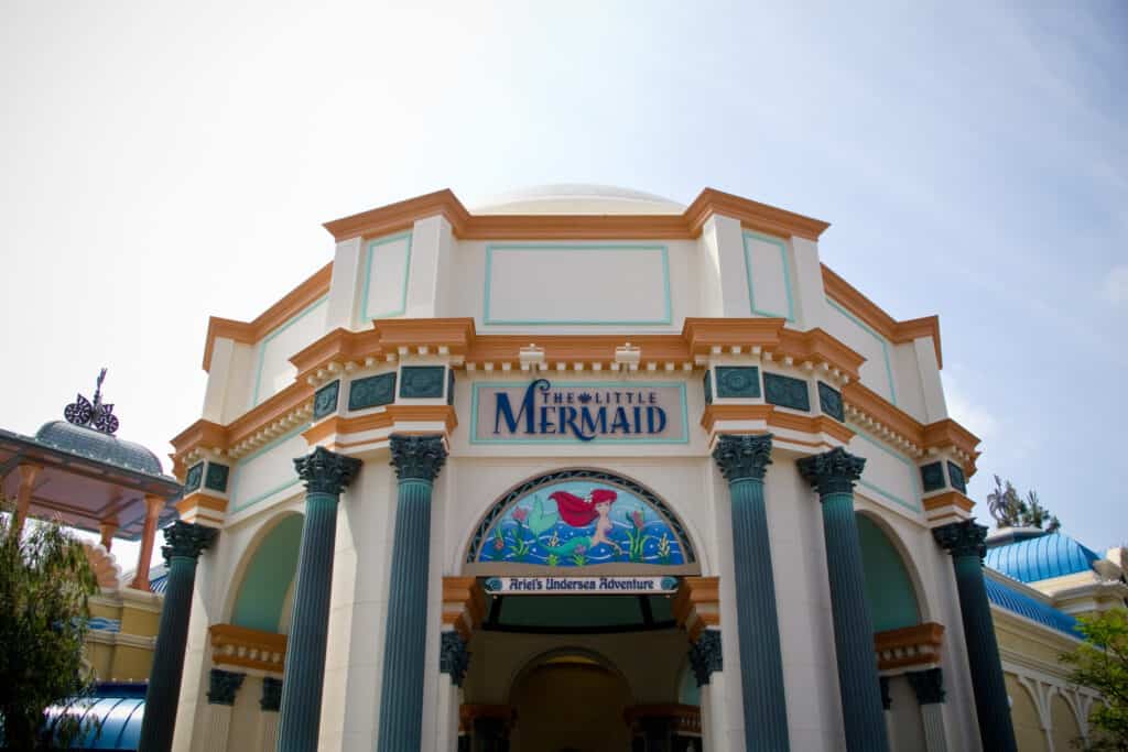 The Little Mermaid Ariels Undersea Adventure entrance