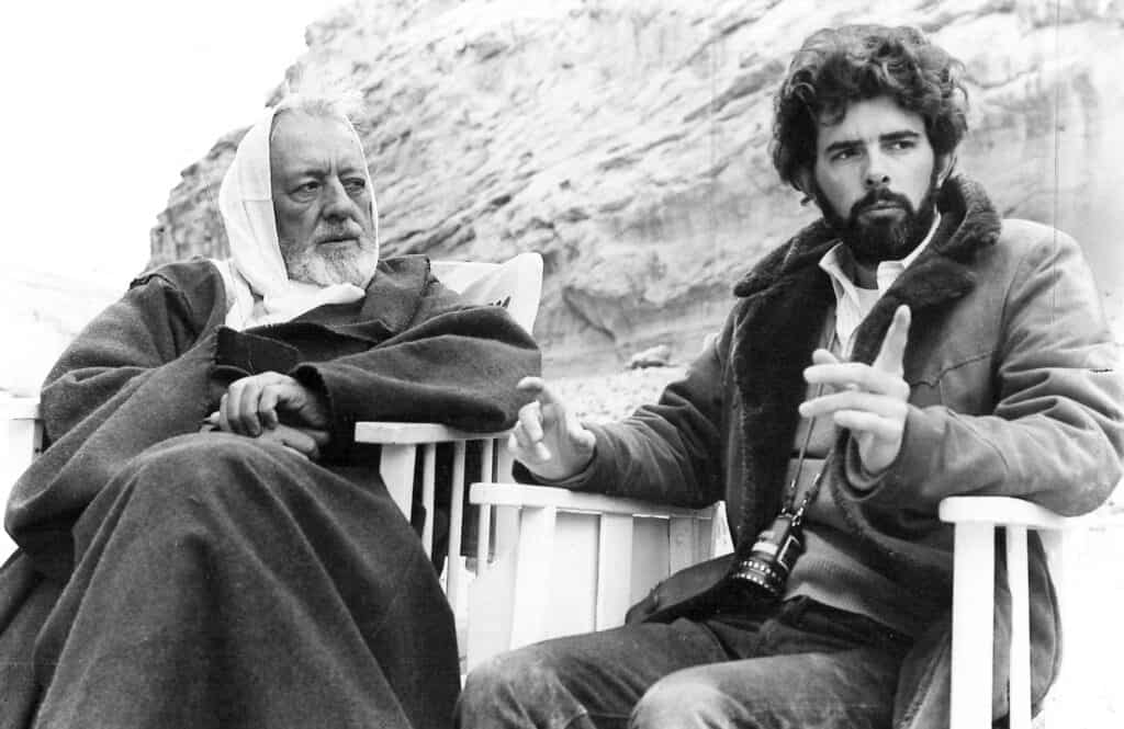 noresize george lucas and alec baldwin star wars