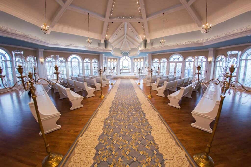 disney's fairy tale wedding pavilion