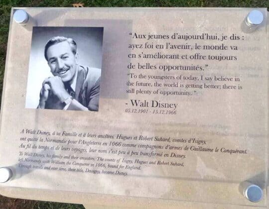 Les origines françaises de Walt Disney…